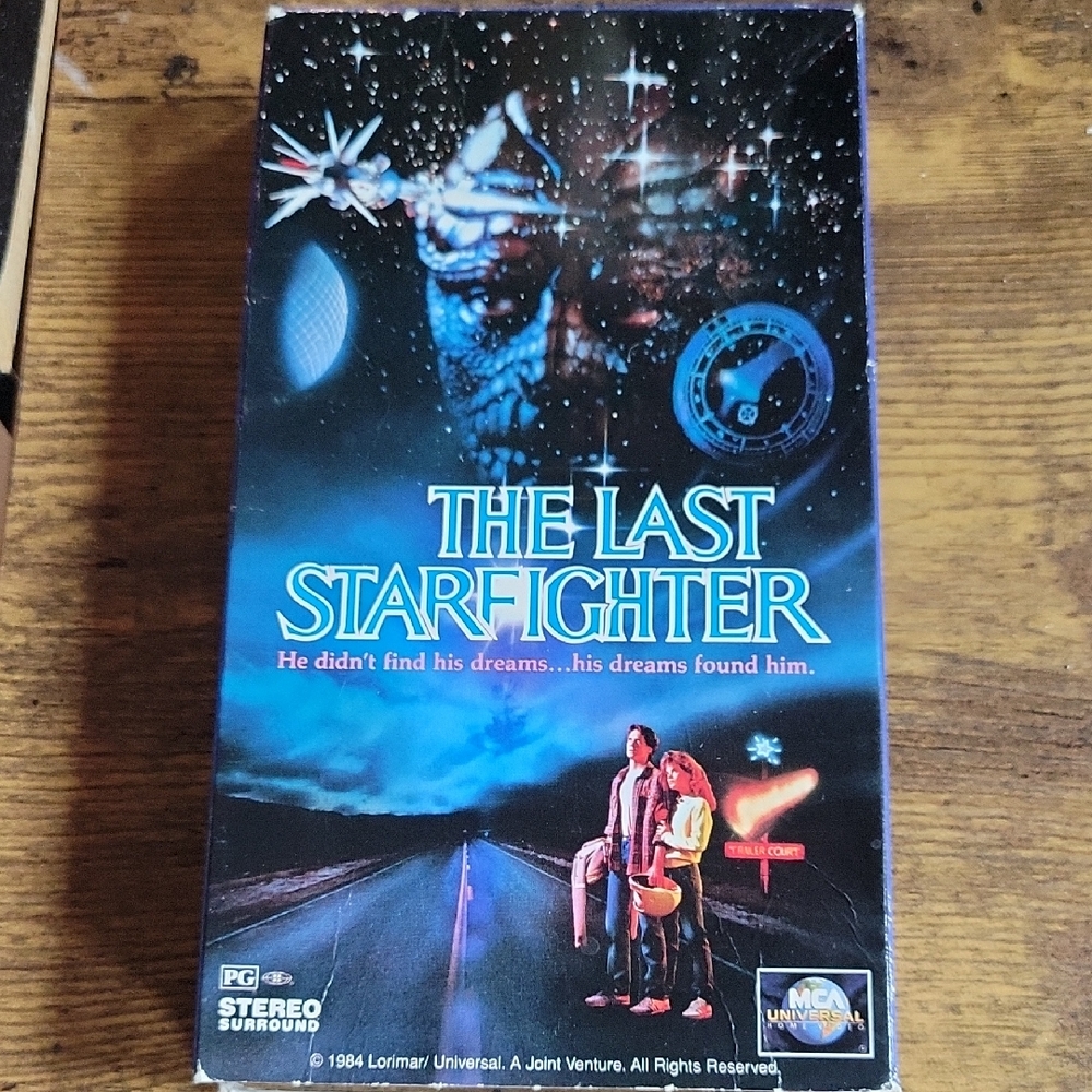 Universal The Last Starfighter VHS Movie